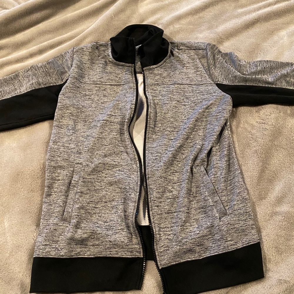 Black and grey jacket